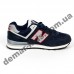 Детские кроссовки New Balance подростковые темно-синие